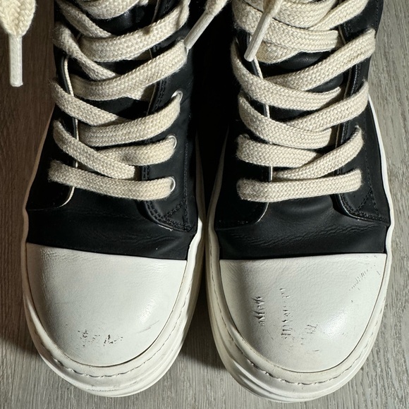 Rick Owen’s DRKSHDW chunky sole high top trainers - Picture 5 of 6